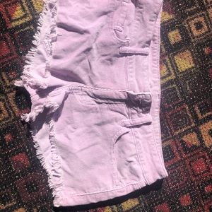 Corduroy Jean short shorts